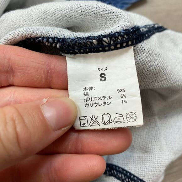 1PIU1UGUALE3 Relax Camo V Neck Pocket T Shirt Men's S Streetwear - Picture 7 of 8